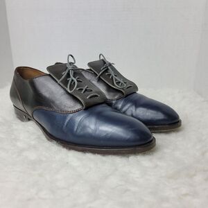 Laurence Dacade Women's ShoesSize 9 US 39.5 EUR Brown & Blue Leather Oxford